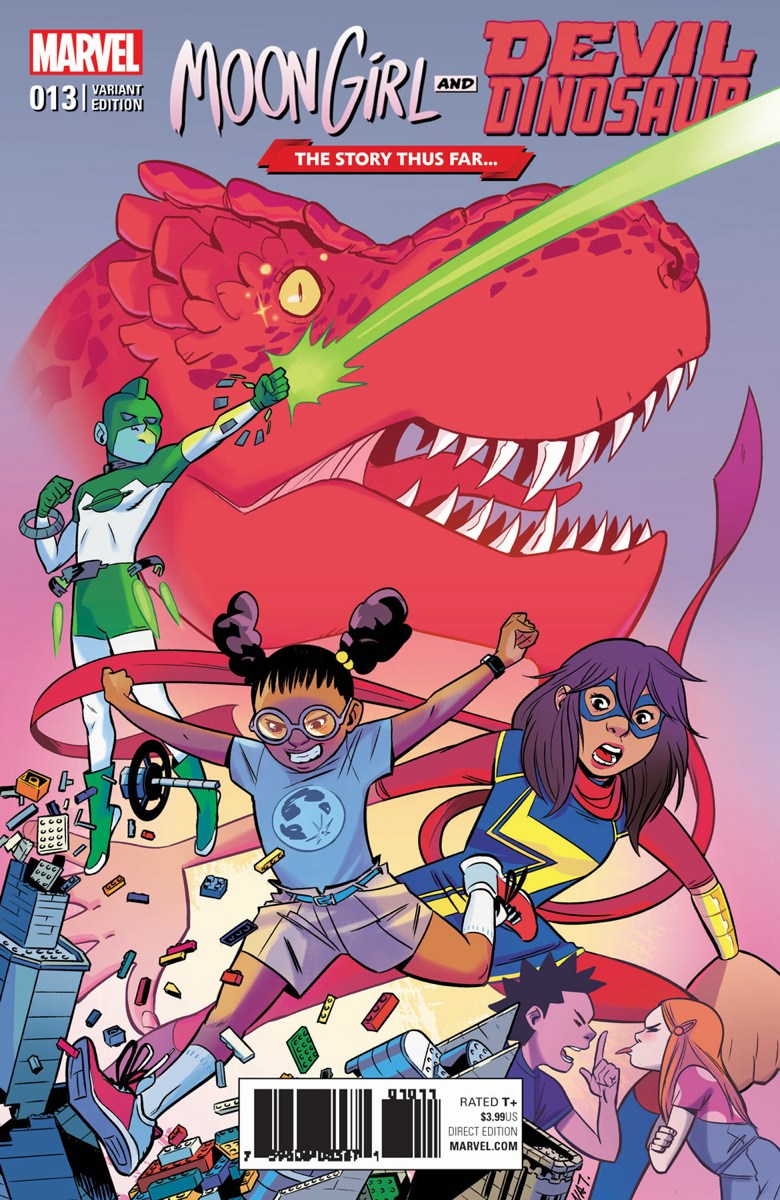 Moon Girl And Devil Dinosaur 13 Marvel 1:15 Larry Stroman Variant Moon Girl And Devil Dinosaur 13 Marvel 1:15 Larry Stroman Variant