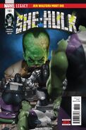 She-Hulk #161 "Jen Walters Must Die: Part 3" (January, 2018)
