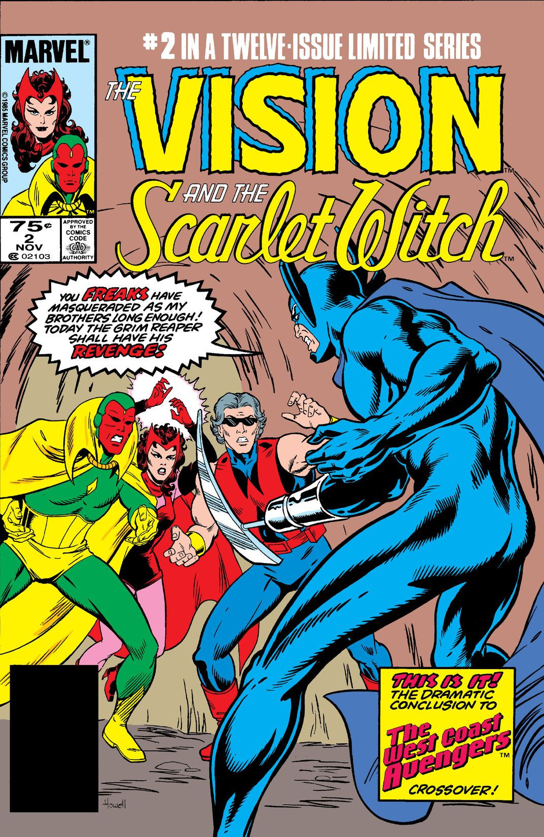 VISION AND THE SCARLET WITCH 2 NEWSSTAND DISNEY WANDAVISION MARVEL