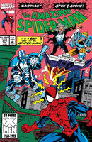 Amazing Spider-Man #376 "Guilt by Association" Release date: February 9, 1993 Cover date: April, 1993