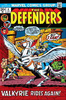 Defenders #4 "The New Defender!" Release date: November 21, 1972 Cover date: February, 1973