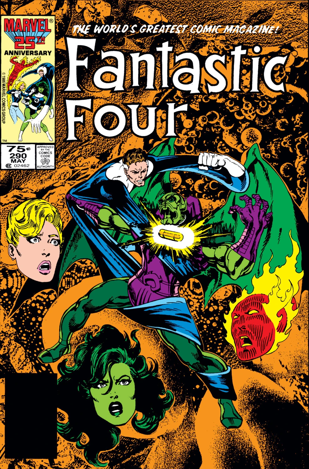 アメコミ Human torch #1 ファンタスティックフォー FF リーフ Fantastic Four Vol 1 290 | Marvel Database | Fandom