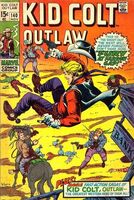 Kid Colt Outlaw #140 "Fury at Farrow Gap!" Cover date: November, 1969