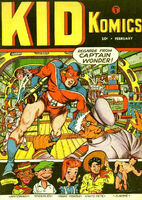 Kid Komics #1 "Captain Wonder" Release date: December 12, 1942 Cover date: February, 1943