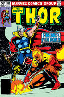 Thor #306 "Fury of the Firelord!" Release date: January 6, 1981 Cover date: April, 1981