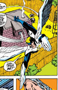 Warren Worthington III (Earth-616) Blue costume from X-Men Vol 1 62