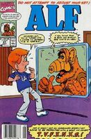 Alf #41 "T.V. F.X. N.X.S!" Release date: March 12, 1991 Cover date: May, 1991