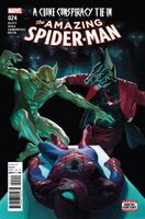 Amazing Spider-Man (Vol. 4) #24 "Night of the Jackals" Release date: February 22, 2017 Cover date: April, 2017