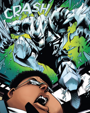 Anti-Venom III (Symbiote) (Earth-616), Eugene Thompson (Earth-616), and Doctor Steven (Earth-616) from Extreme Carnage Lasher Vol 1 1 001