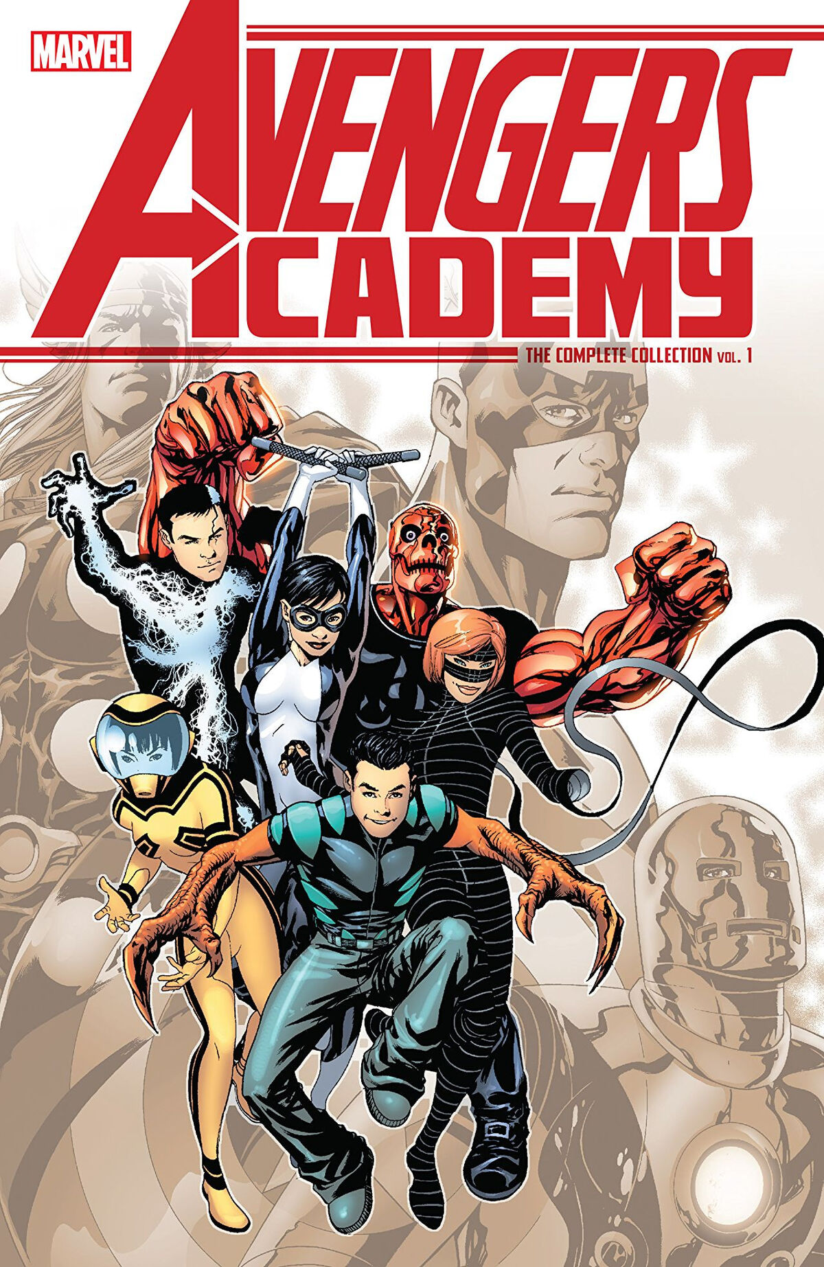 アメコミ・英語　アベンジャーズ・アカデミー　コンプリートコレクション①〜③巻 Amazon.com: AVENGERS ACADEMY: THE COMPLETE COLLECTION VOL. 3