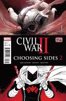 Civil War II: Choosing Sides #2 "War Machine" Release date: July 13, 2016 Cover date: September, 2016