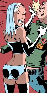 Emma Frost could read Nick Thompson's mind (Earth-200525)