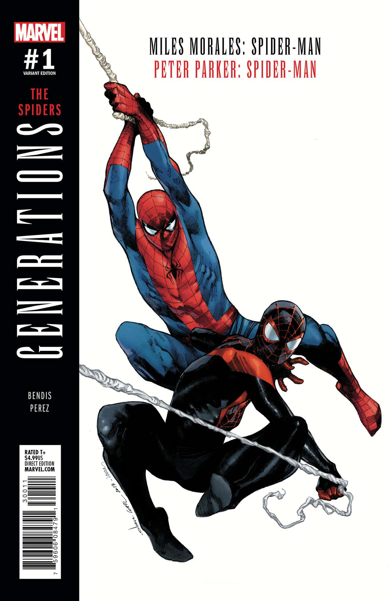 Generations: Miles Morales Spider-Man & Peter Parker Spider-Man Vol 1 1 |  Marvel Database | Fandom