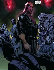 High Council of Hydra (Earth-616) and Samuel Wilson (Earth-616) from All-New Captain America Vol 1 1 001
