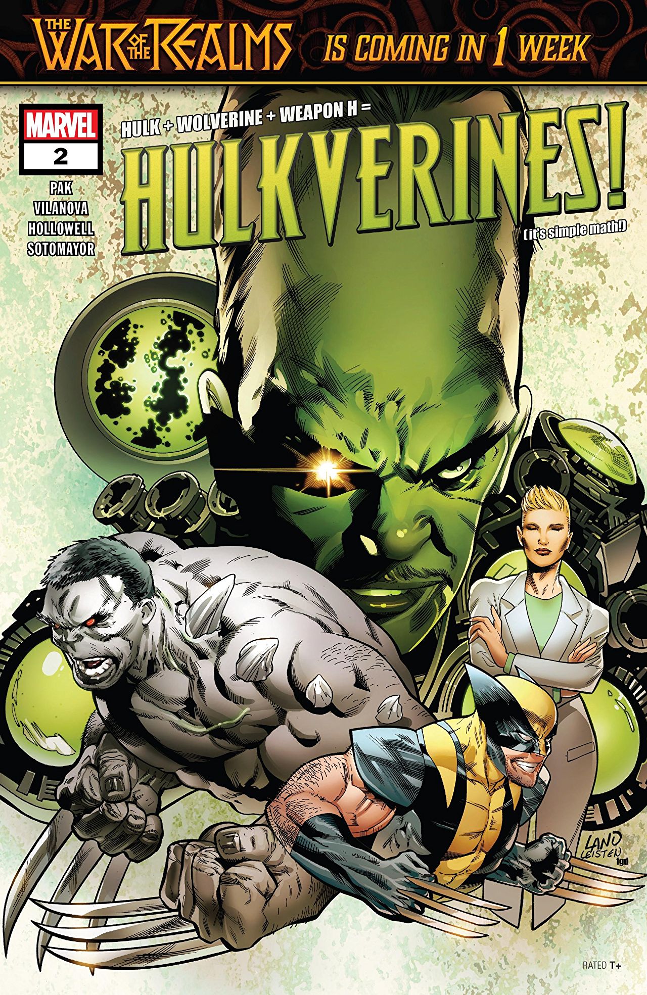 OF 3 HULKVERINES #3 MARVEL COMICS Greg Pak EB17 OF 3 HULKVERINES #3 MARVEL COMICS Greg Pak EB17