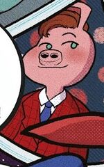 Peter Porker (Earth-Unknown) from Spider-Ham A Pig in Time Vol 1 1 007