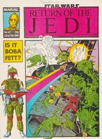 Return of the Jedi Weekly (UK) #140 Cover date: February, 1986