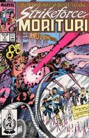 Strikeforce Morituri #6 "Foray for Holowood" Release date: January 27, 1987 Cover date: May, 1987