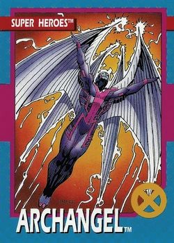 Carte à Collectionner Vintage Marvel – The X-Men N°5 – État Excellent
