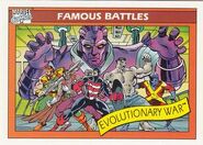 Evolutionary War (Earth-616) from Marvel Universe Cards Series I 0001
