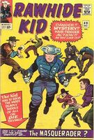 Rawhide Kid #49 "The Menacing Masquerader!" Release date: September 2, 1965 Cover date: December, 1965