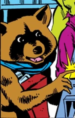 Rocket Raccoon (Earth-Unknown) from Marvel Universe Ultimate Spider-Man Vol 1 5 001