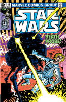 Star Wars #45 "Death Probe" Release date: December 23, 1980 Cover date: March, 1981