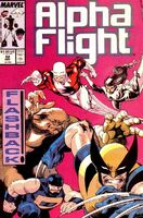 Alpha Flight #52 "Specters!" Release date: August 4, 1987 Cover date: November, 1987