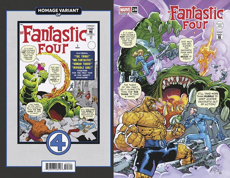 Heft (Fantastic Four Homage Wraparound Variant)
