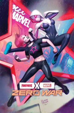 Fortnite X Marvel Zero War Vol 1 5 Brown Variant