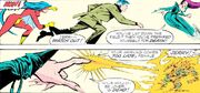 Jerry Hunt (Earth-616), Jessica Drew (Earth-616), Morgan Le Fay (Earth-616) from Spider-Woman Vol 1 6 002