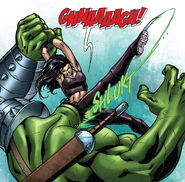 Fighting Hulk From World War Hulk: X-Men #1