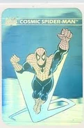 Peter Parker (Earth-616) from Marvel Universe Cards Series I Holographic 0001.jpg (9 KB) Marvel Universe Cards: Series I