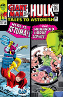 Tales to Astonish #64 "When Attuma Strikes!" Release date: November 3, 1964 Cover date: February, 1965