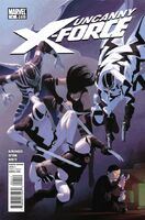 Uncanny X-Force #4 "The Apocalypse Solution (Chapter Four)" Release date: January 26, 2011 Cover date: March, 2011