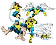 X-Men (Earth-616) from Official Handbook of the Marvel Universe Master Edition Vol 1 23