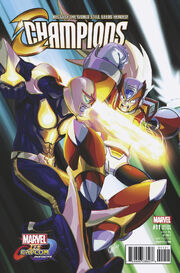 Champions Vol 2 11 Marvel vs. Capcom Variant