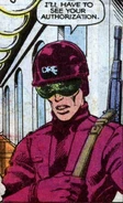 West Coast uniformed guards, after Magnum's time From Spider-Woman #34