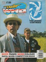 Doctor Who Magazine #168 "Distractions" Cover date: December, 1990