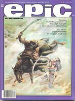 Epic Illustrated #23 "Marada the She-Wolf" Release date: February 7, 1984 Cover date: April, 1984