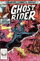 Ghost Rider (Vol. 2) #76 "Half a Demon, Half a Man" Release date: October 5, 1983 Cover date: January, 1983