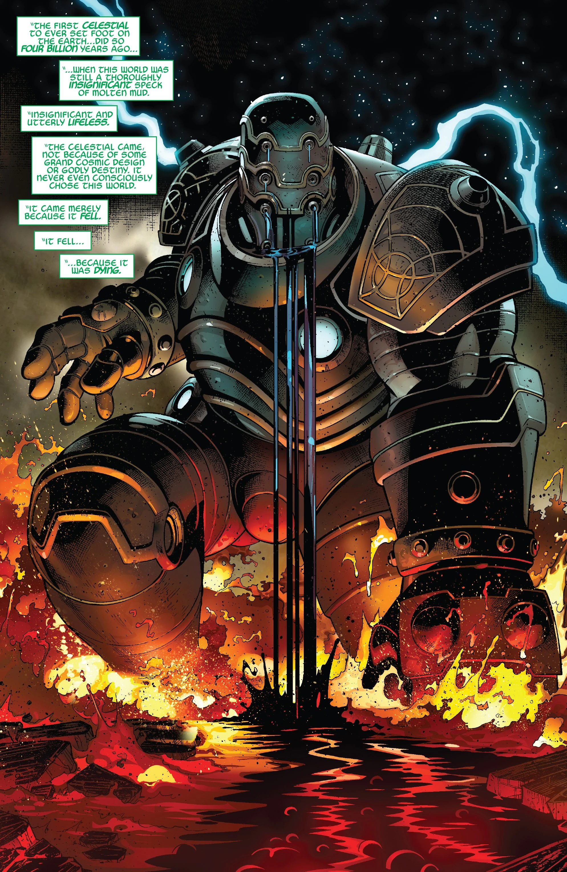 Progenitor (Celestial) (Multiverse) from Avengers Vol 8 5 001