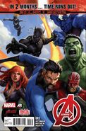 Avengers Vol 5 #43 "... And All That's Left is Ashes" (June, 2015)