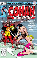 Conan the Barbarian #120 "The Hand of Erlik!" Release date: December 16, 1980 Cover date: March, 1981