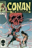 Conan the Barbarian #175 "The Scarlet Personage!" Release date: July 9, 1985 Cover date: October, 1985