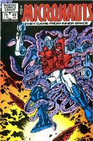 Micronauts #49 "Keep the Home Fires Burning!" Release date: October 5, 1982 Cover date: January, 1983