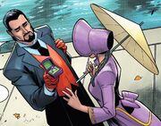 Nathaniel Essex (Original) (Earth-616) and Rebecca Essex (Earth-616) from X-Men Before The Fall - Sinister Four Vol 1 1 001