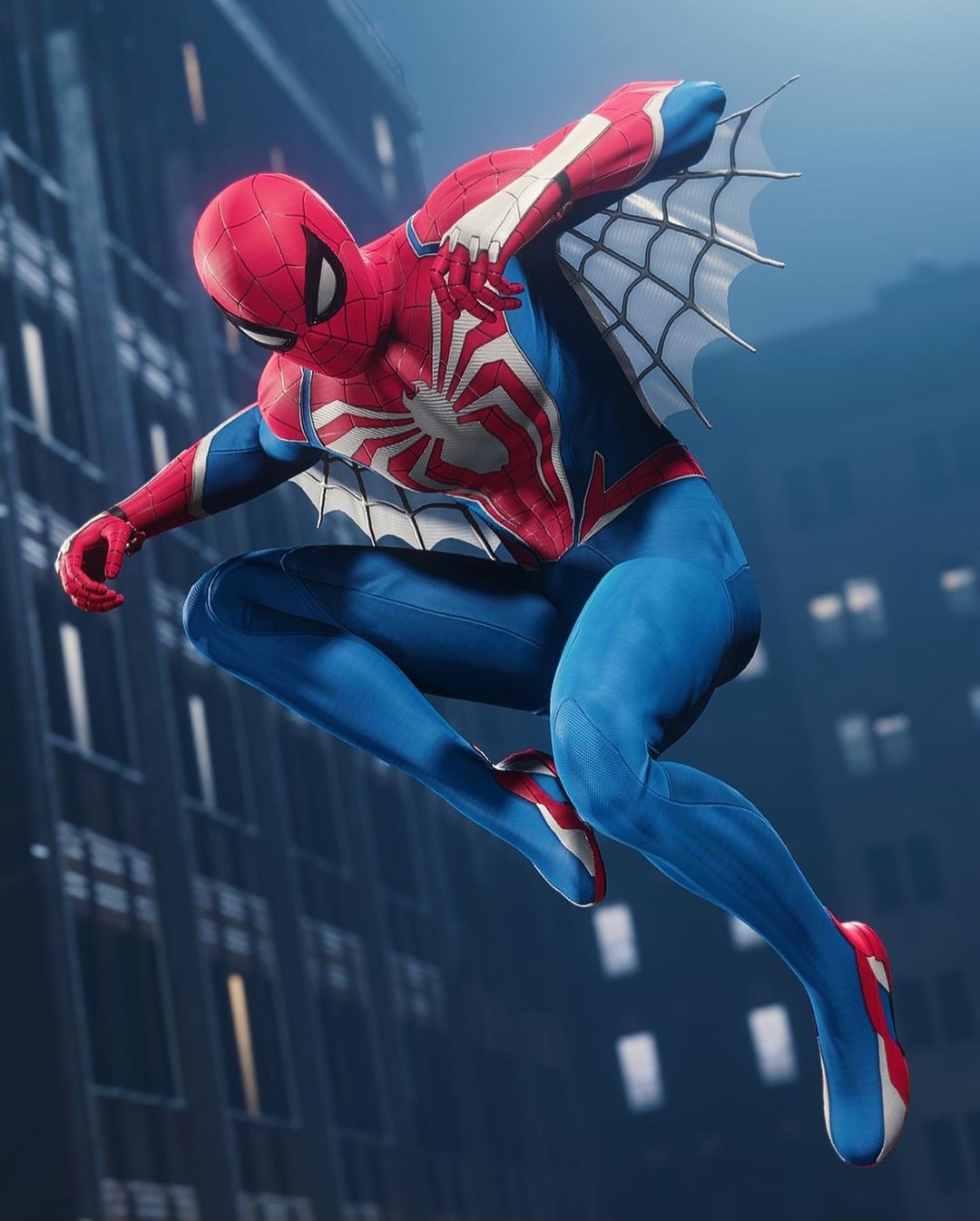 Spider man on sale ps4 advanced suit