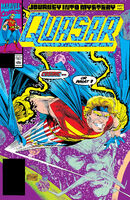 Quasar #14 "The World My Laboratory" Release date: July 10, 1990 Cover date: September, 1990