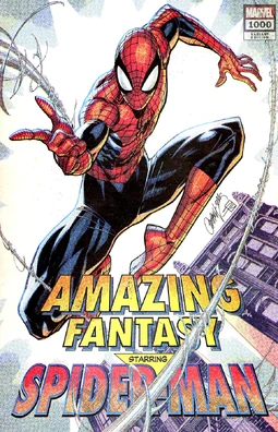 Amazing Fantasy Vol 1 1000 Campbell Retro Variant
